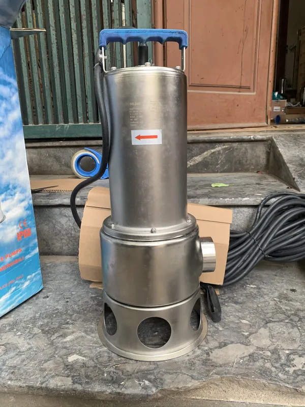 Cách chọn công suất và cột áp bơm chìm inox Perotac