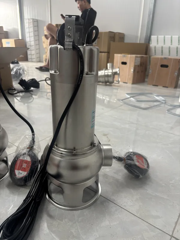 Bơm chìm nước thải inox Perotac và lý do được chọn phân phối